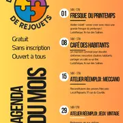 Agenda des Mercredis de Rejouets