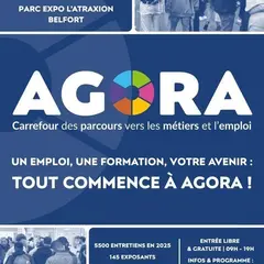 AGORA 2026 : le salon de l'emploi et de l'orientation au Parc Expo l'AtraXion d'Andelnans