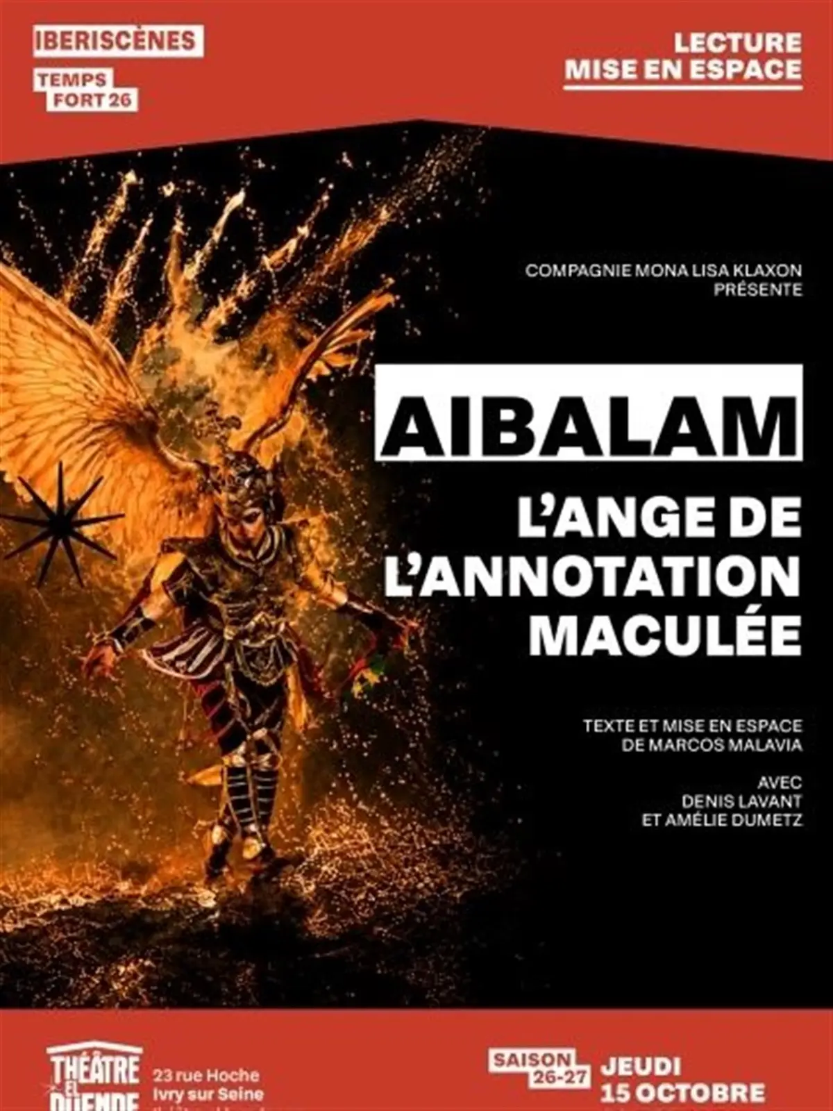 Aibalam, l'ange de l'annotation maculée