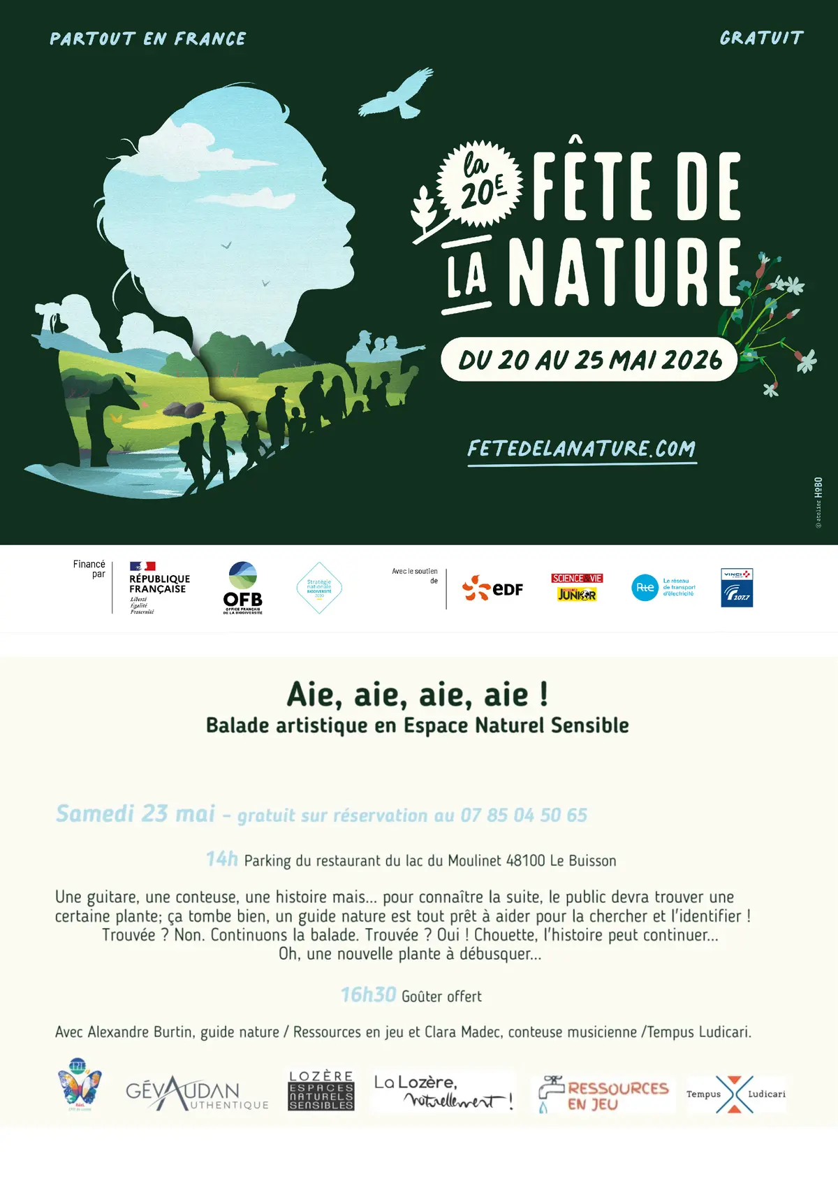 Aie, Aie, Aie, Aie ! Balade Artistique En Espace Naturel Sensible