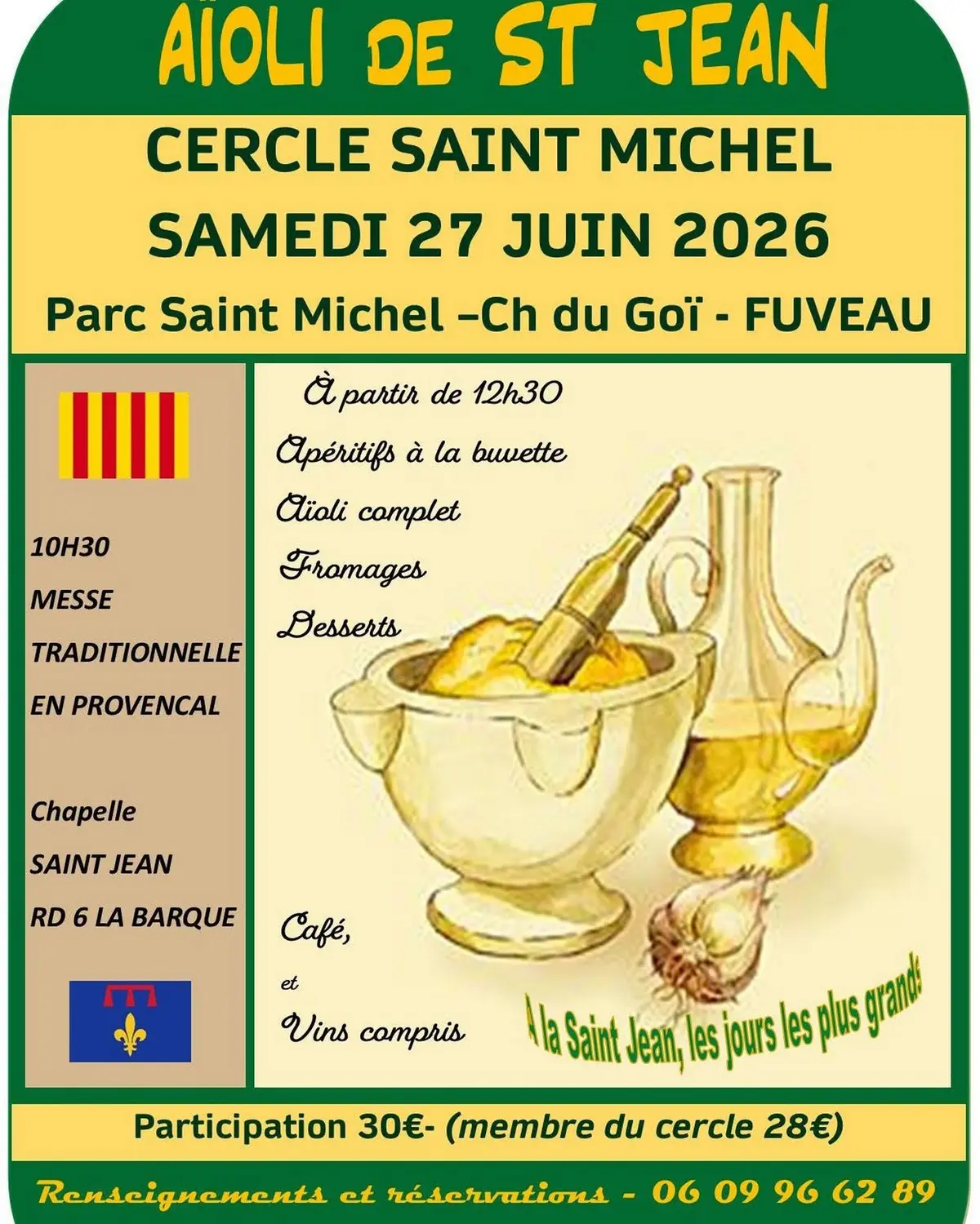 Aïoli de la Saint Jean !