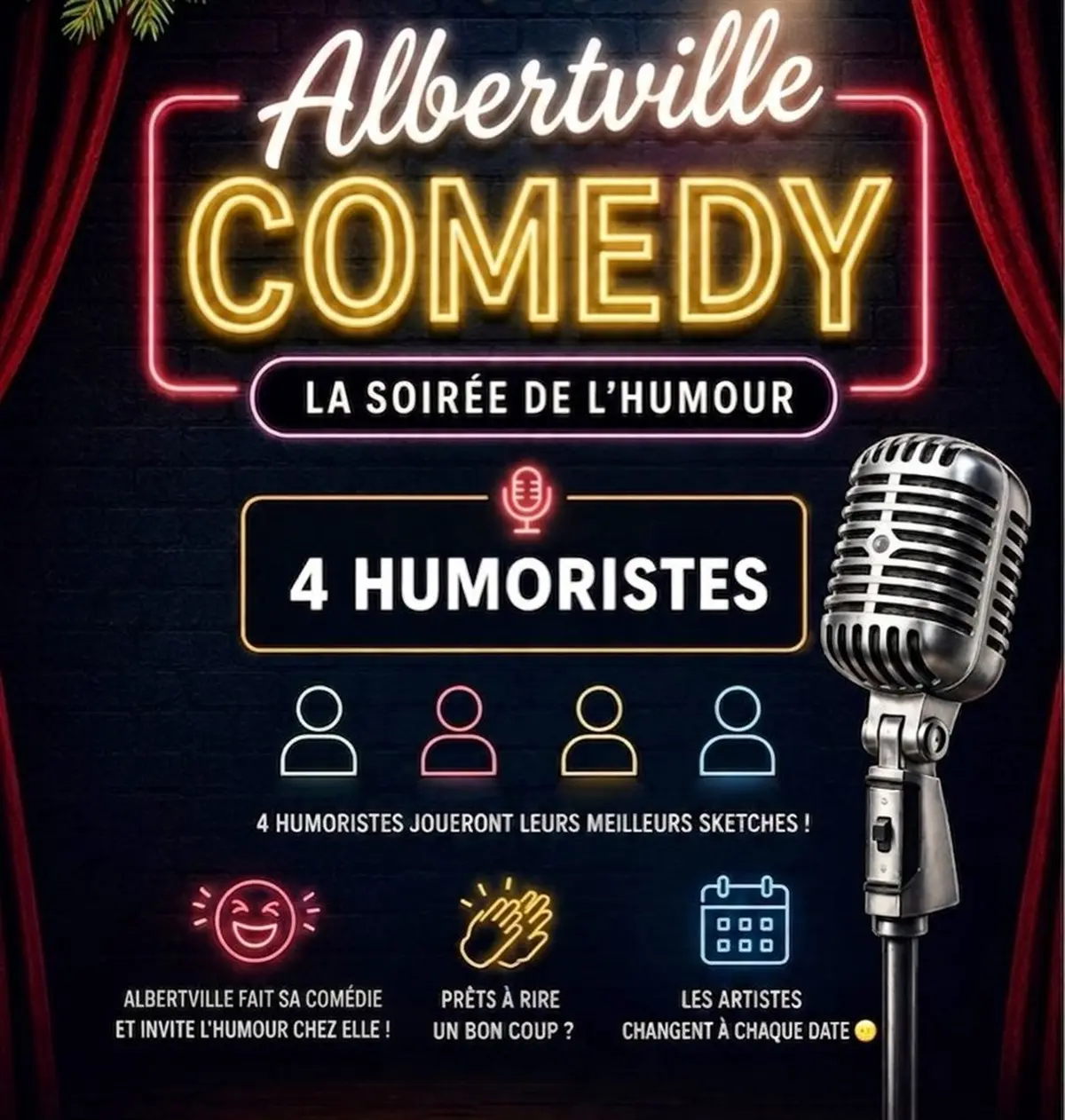 Albertville Comedy : la soirée de l'humour