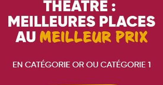 [Coup de ❤️ JDS] Alerte bons plans : 5 pi&egrave;ces de th&eacute;&acirc;tre parisiennes &agrave; prix cass&eacute;s