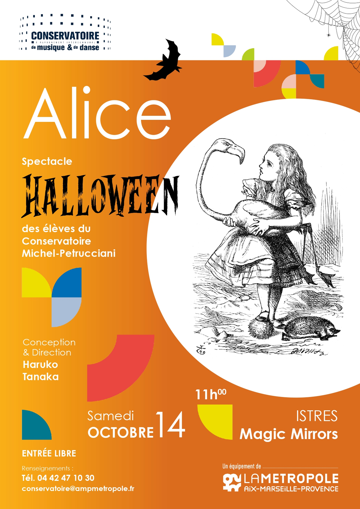 Alice : spectacle Halloween