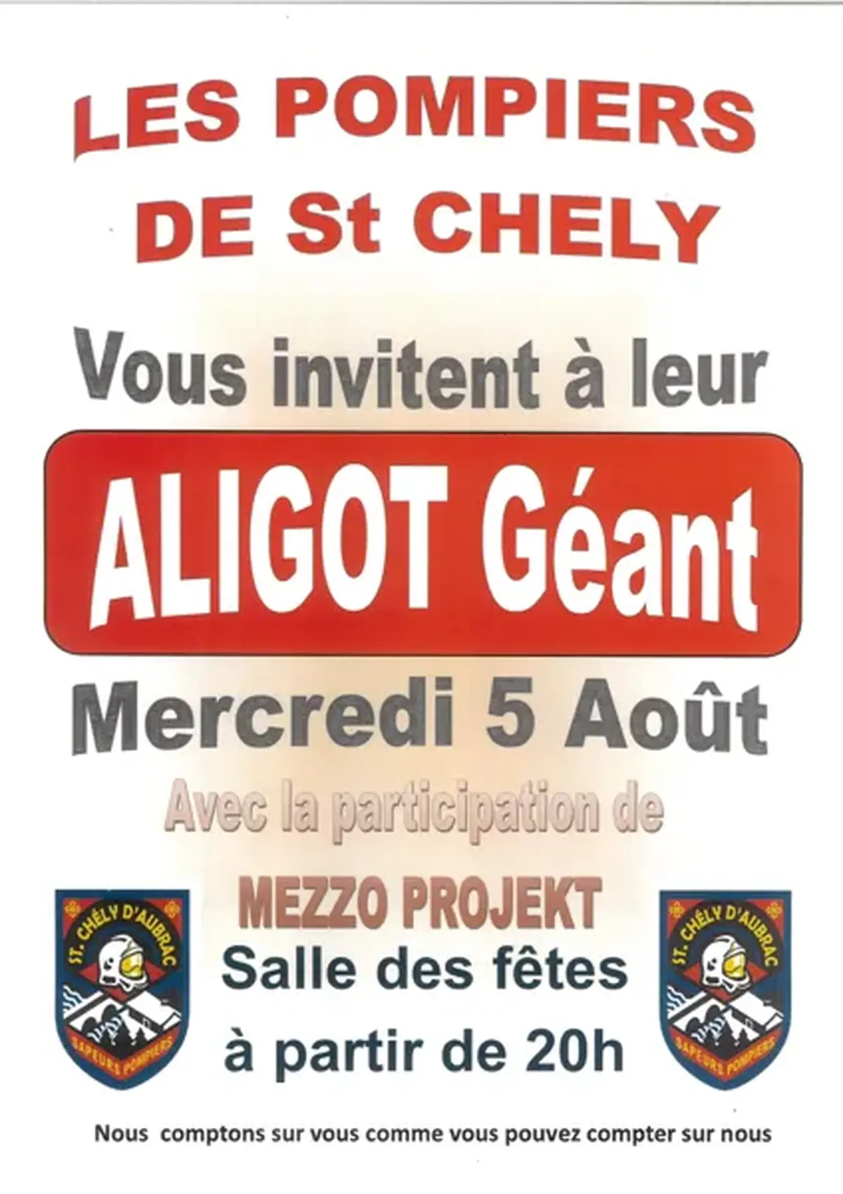 Aligot géant des Pompiers
