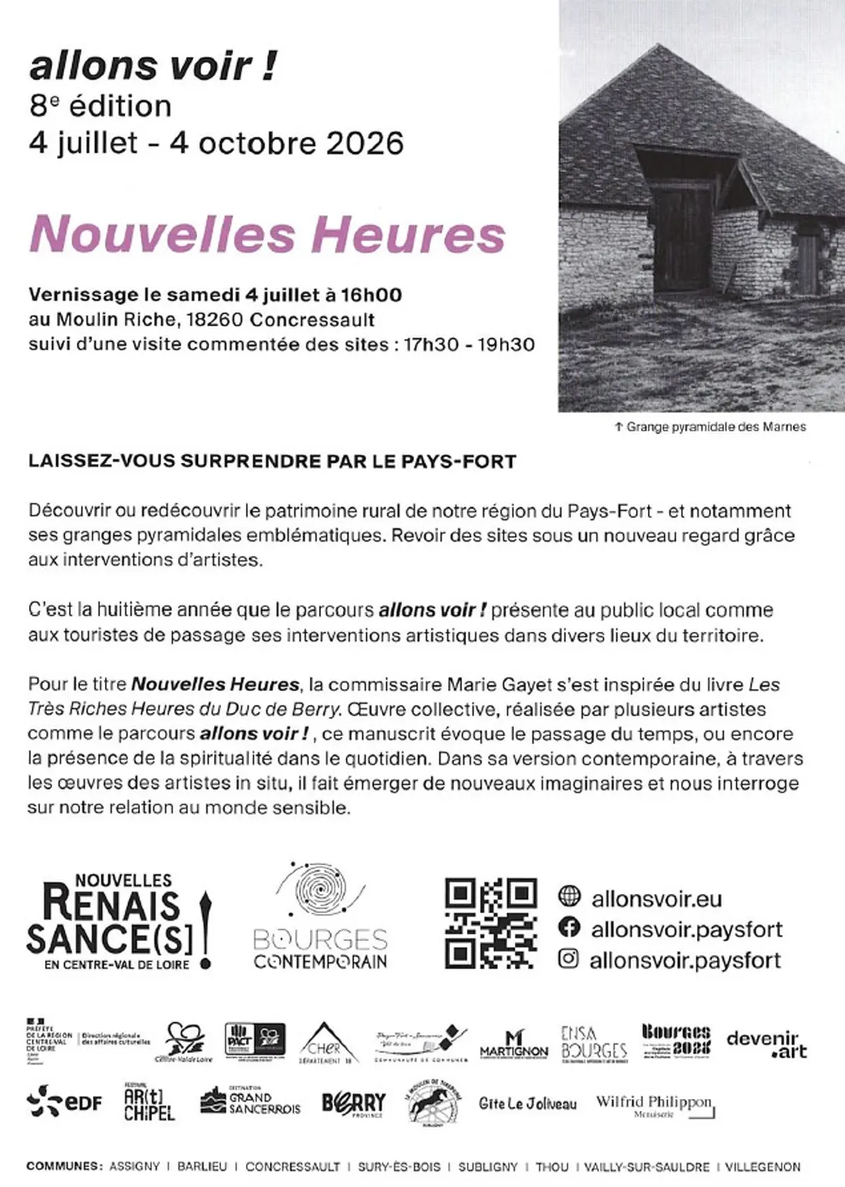 [Allons Voir !] Vernissage et visite commentée