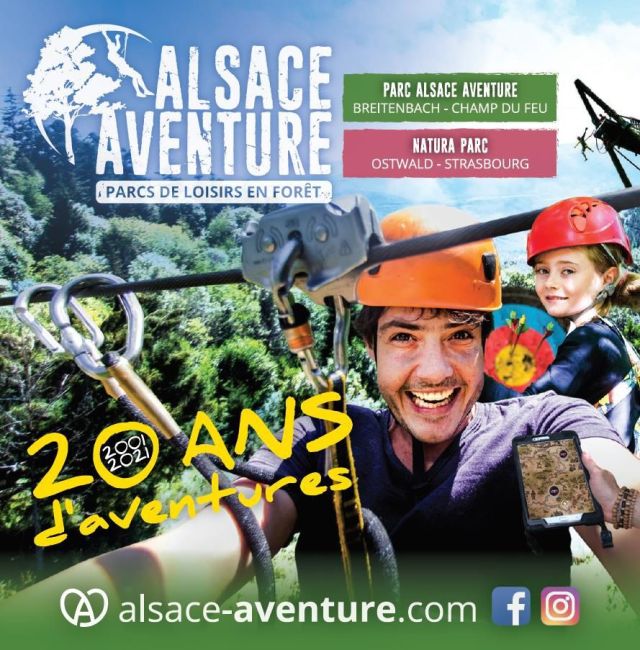 Alsace Aventure - 20 ans d\'aventures