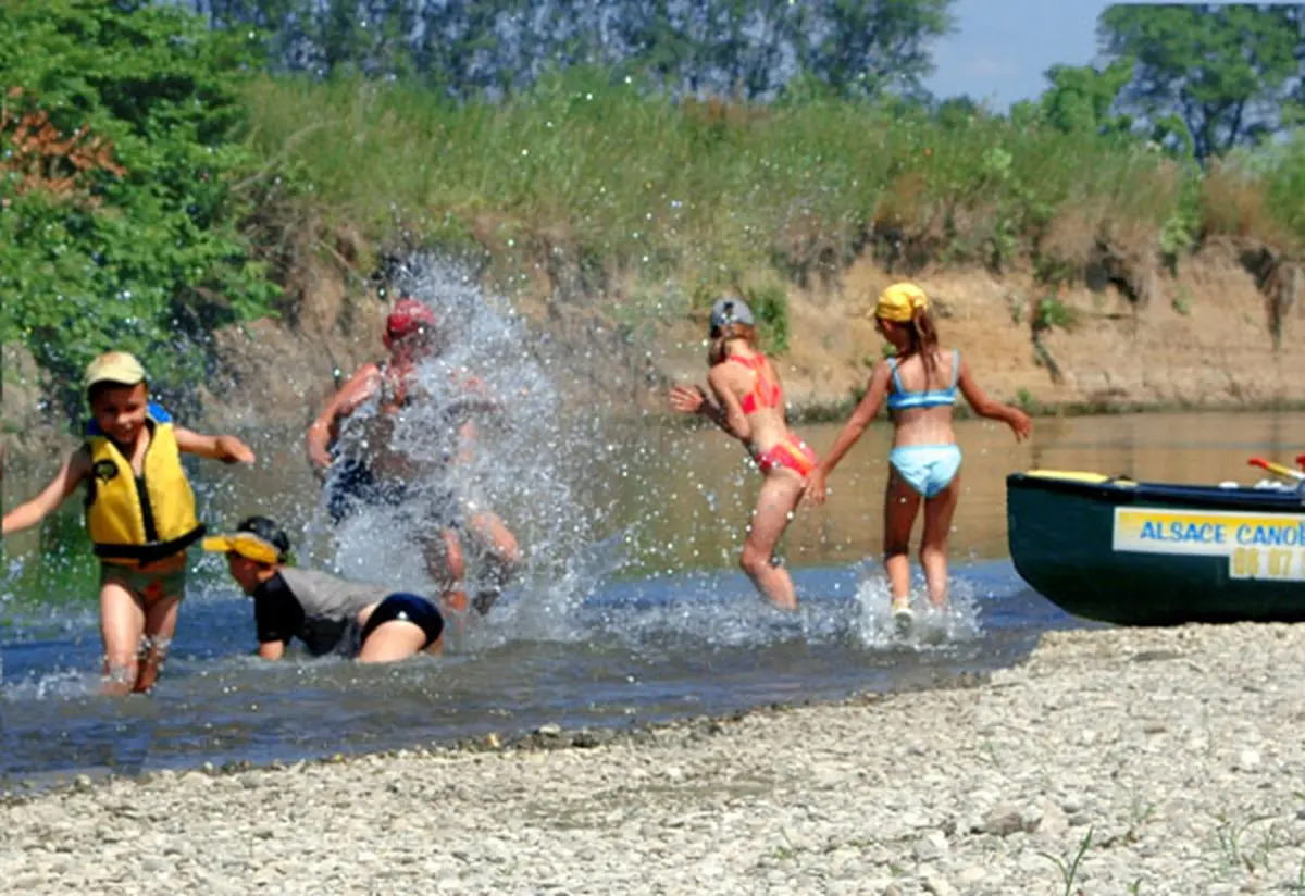 Des escapades familiales en canoë avec Alsace Canoës - Saison 2009