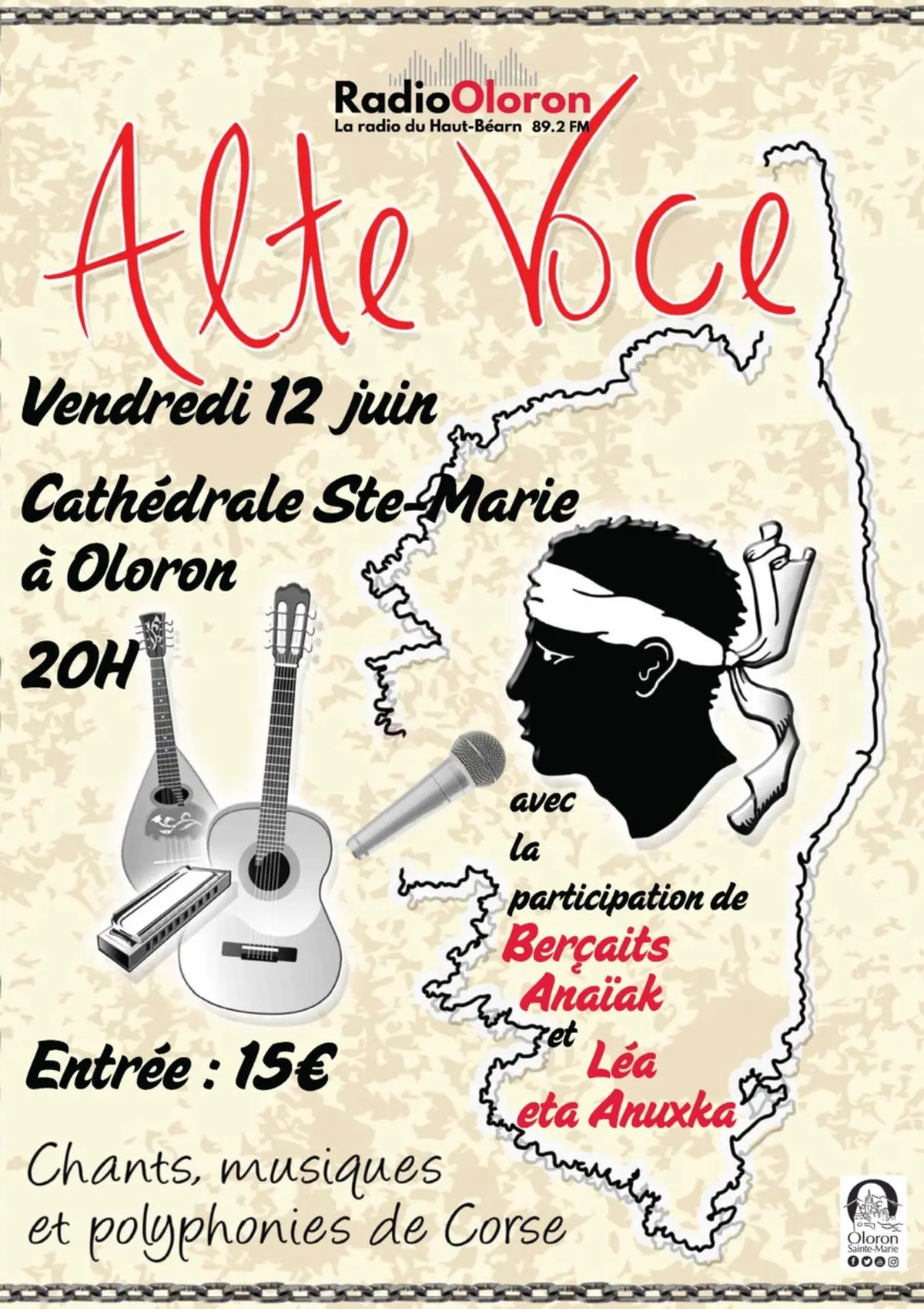 Alte voce: chant musique et polyphonies de Corse