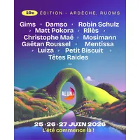 Le Festival Aluna 2026 : les premiers noms DR