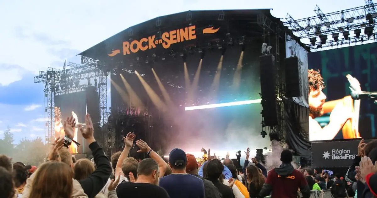 L'ambiance de folie de Rock en Seine