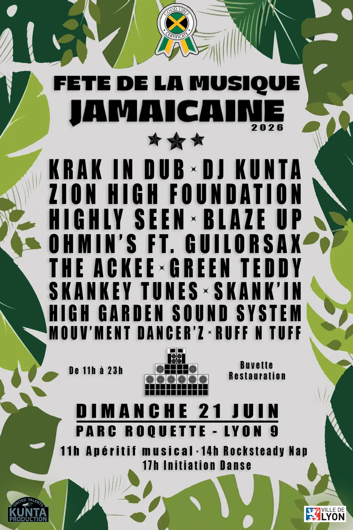Ambiance jamaïcaine à Lyon – Reggae Dub toute la journée