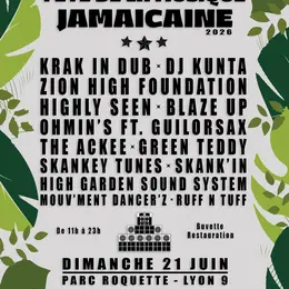 Ambiance jamaïcaine à Lyon – Reggae Dub toute la journée