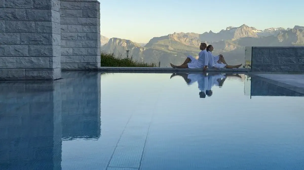 Ambiance méditative aux bains minéraux & Spa de Rigi Kaltbad