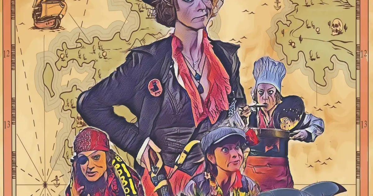 Ambre la rouge et l'île mystérieuse