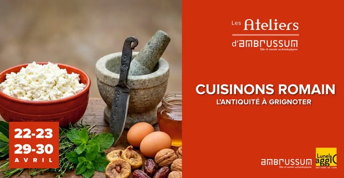 Ambrussum : Cuisinons Romain