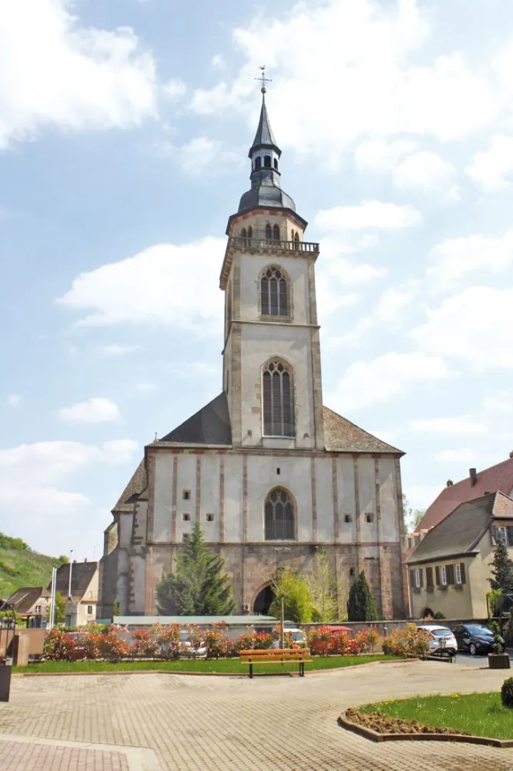 L'église abbatiale Sainte-Richarde