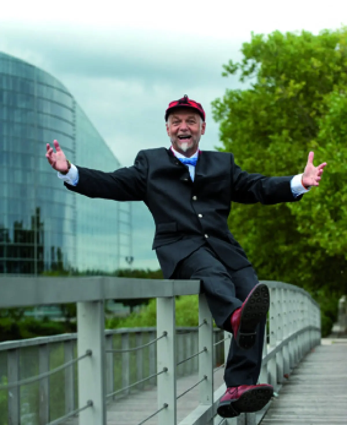 André Muller présentateur de l'émission A Gueter sur France 3