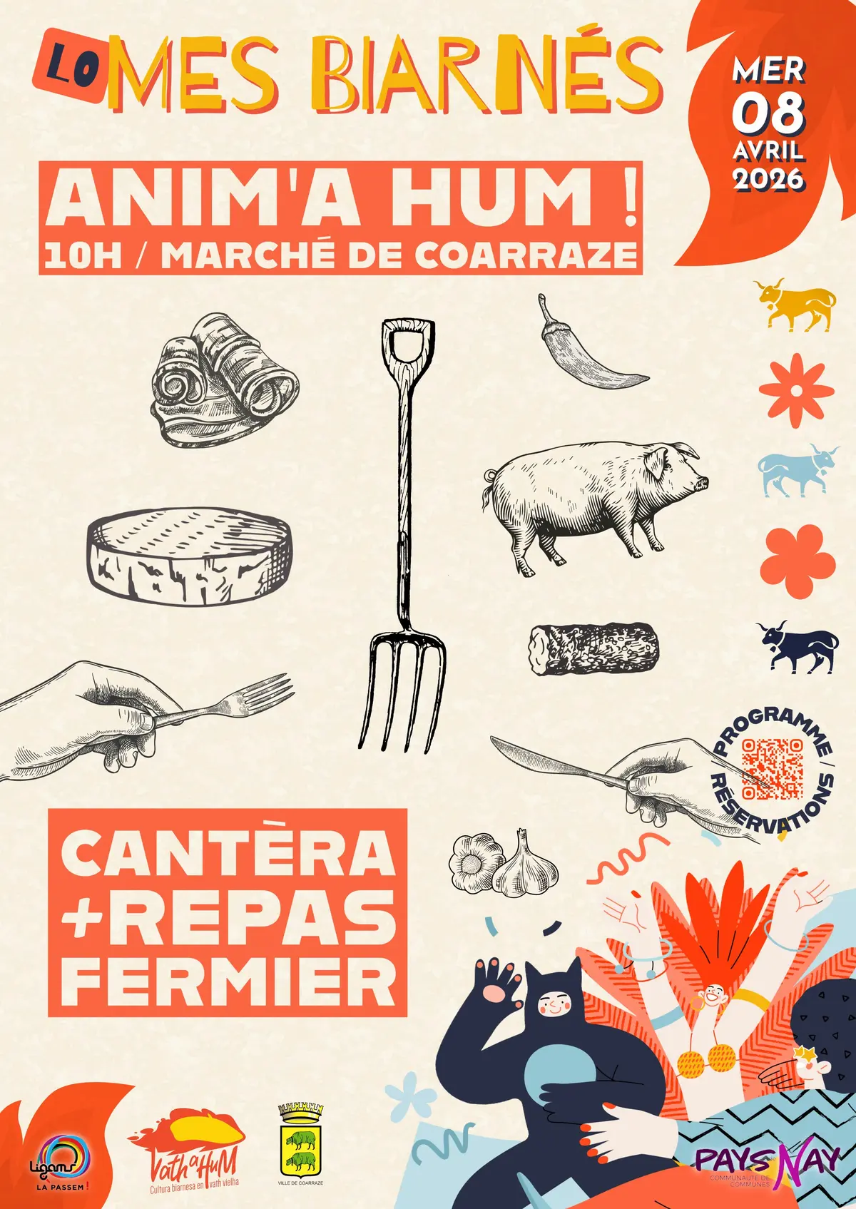 ANIM'A HUM! Cantèra et repas fermier