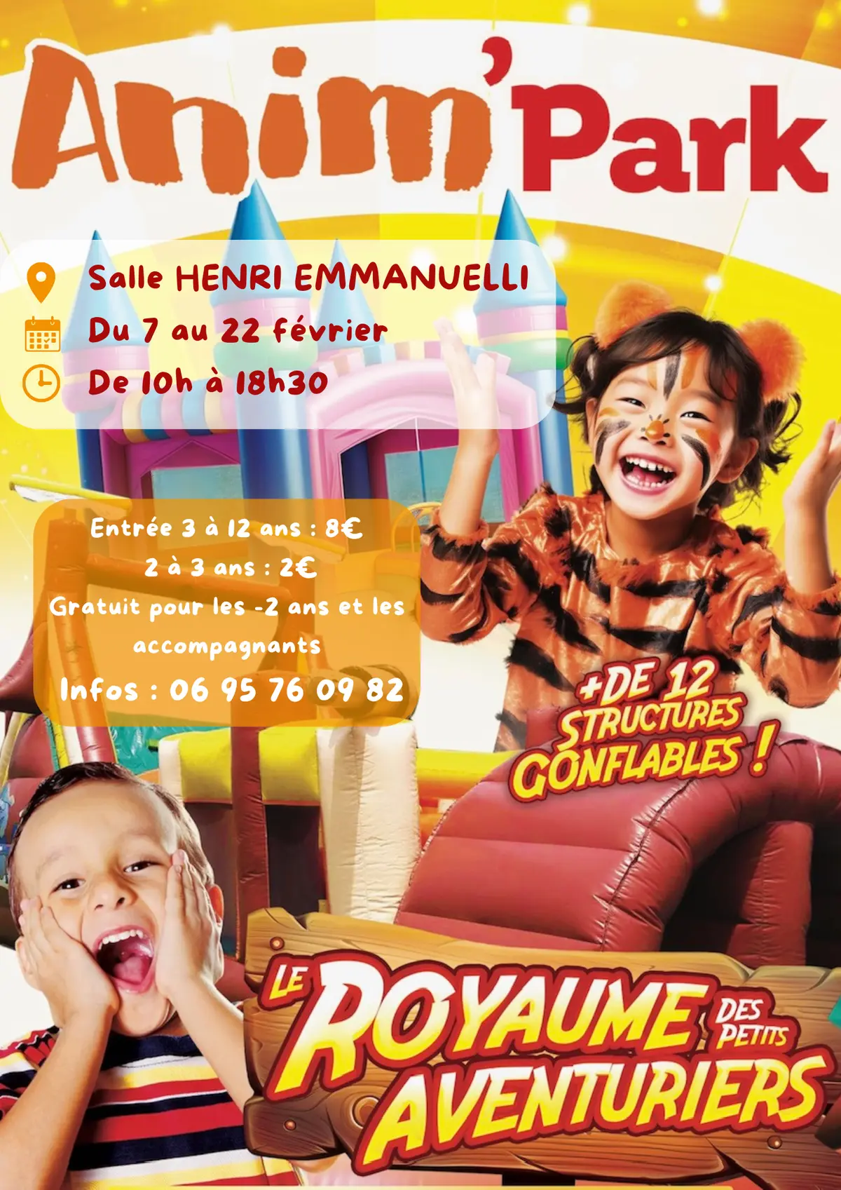 Anim'park parc de jeux gonflables