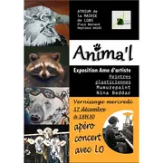 « ANIMA’L » peintures de Mumuzepaint et Nina Beddar