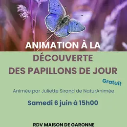 Animation à la découverte des papillons de jour