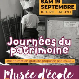 Animation au Musée d’école Fernand-Bouttet