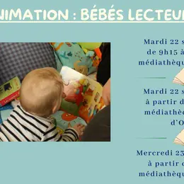 Animation Bébés Lecteurs à la bibliothèque de Potigny