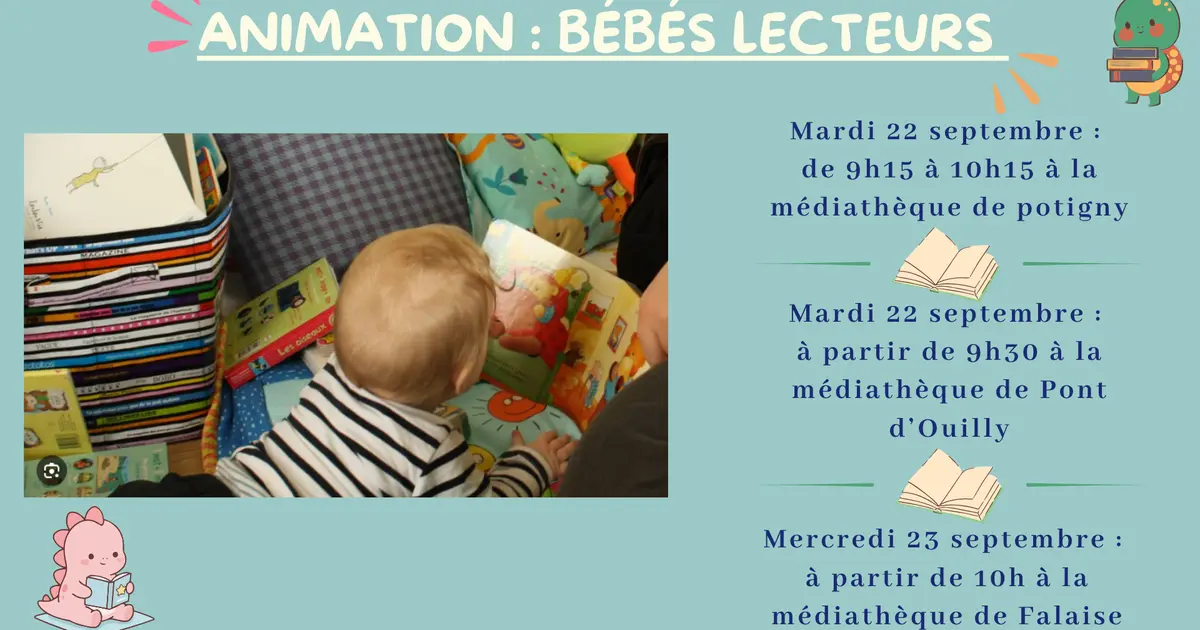 Animation Bébés Lecteurs à Pont d'Ouilly