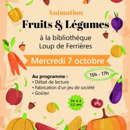 Animation bibliothèque