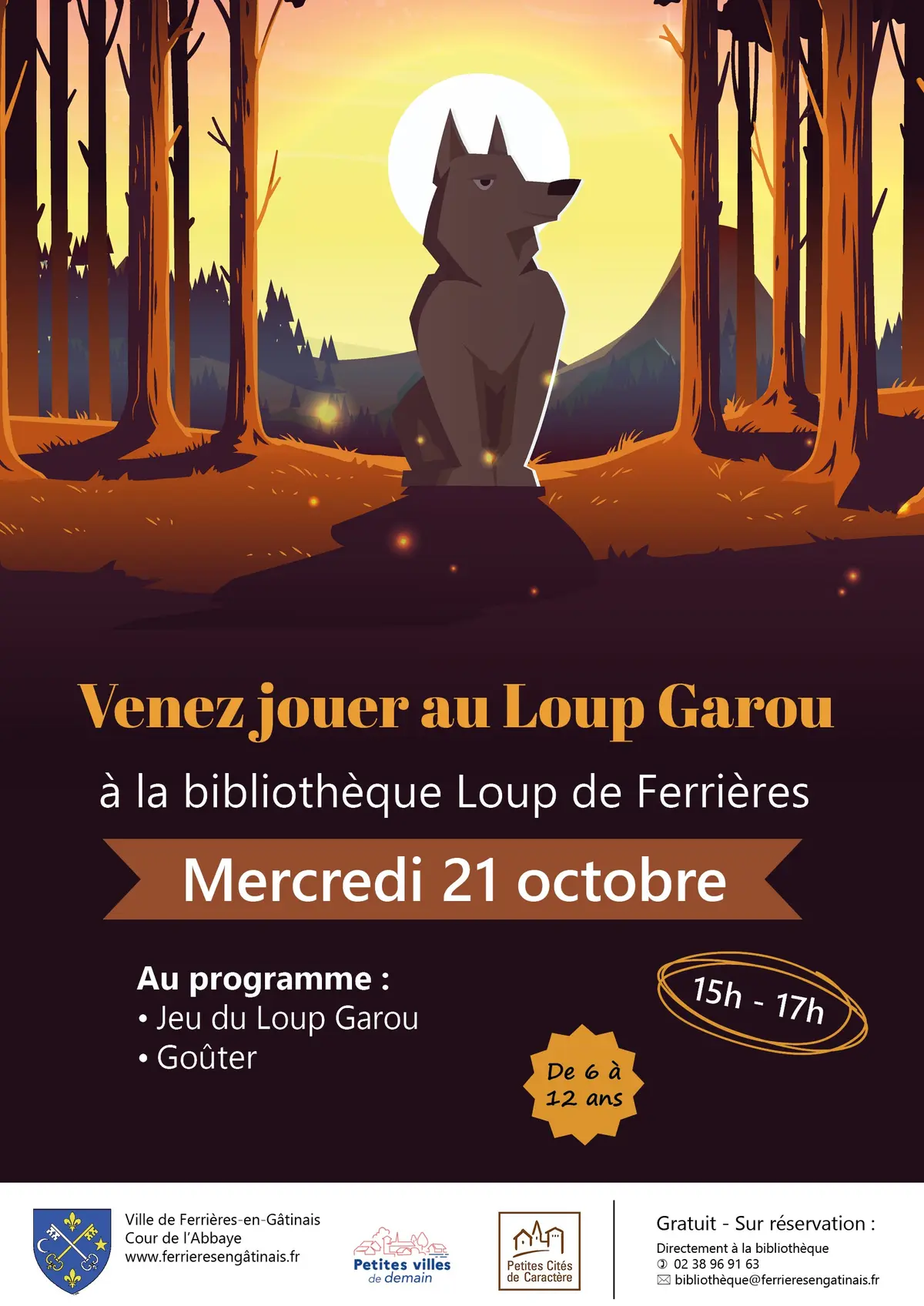Animation bibliothèque