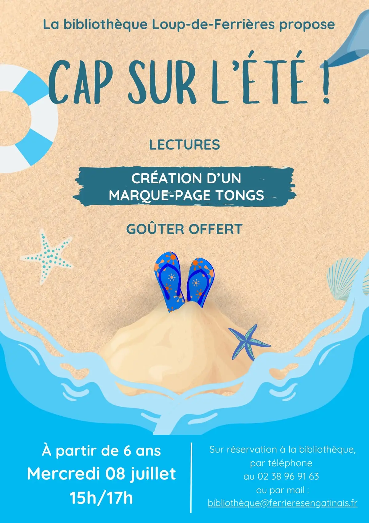 Animation Cap sur l'été