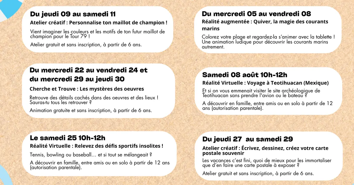 Animation cherche et trouve : les mystères des oeuvres