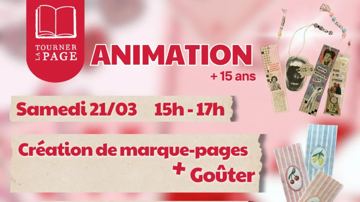 Animation : Création de marque-pages