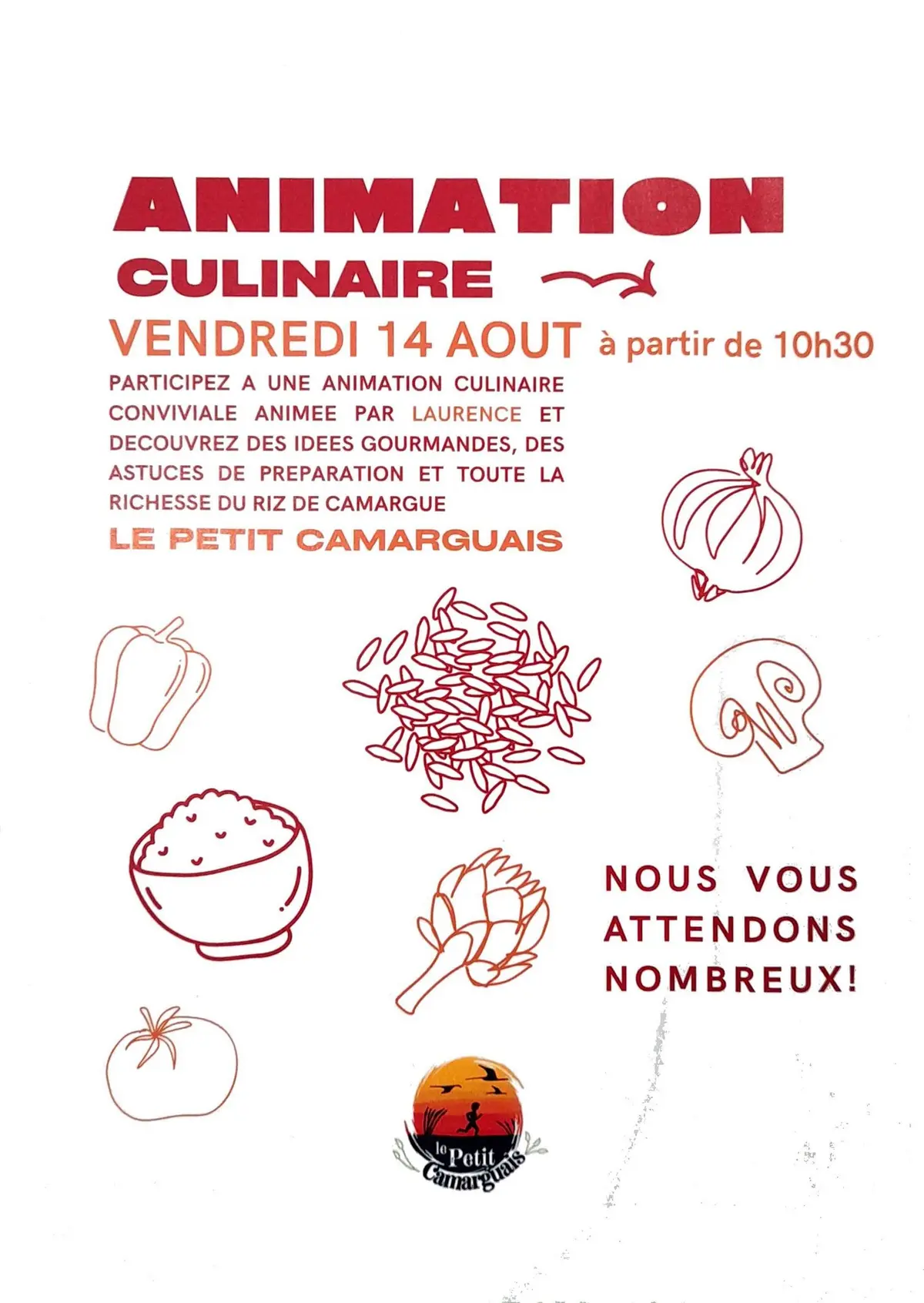Animation culinaire au Moulin coopératif de Mouriès