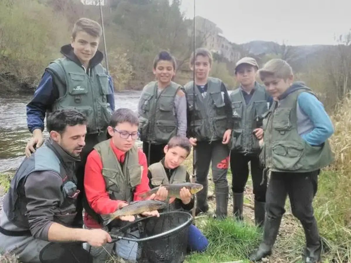 Animation découverte de la pêche à la truite