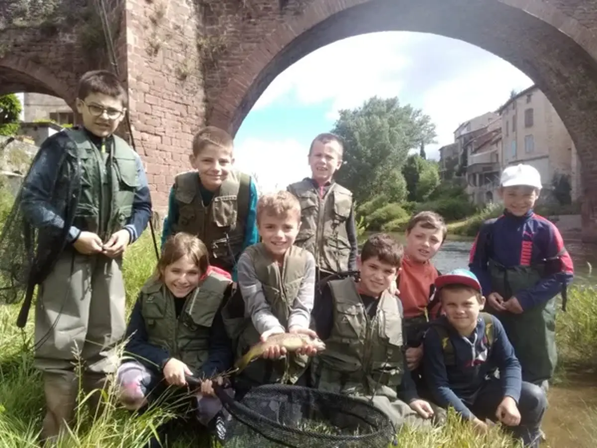 Animation découverte de la pêche à la truite