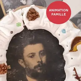 Animation Famille au Musée Marzelles : Création de portrait miniature