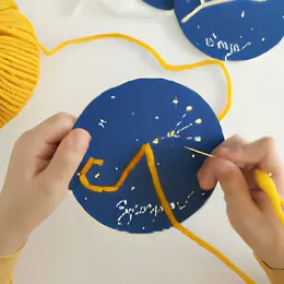 Animation familles : Broderie constellation