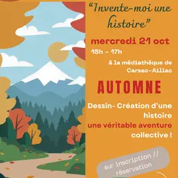 Animation Fil rouge – « Invente-moi une histoire » autour de l’automne