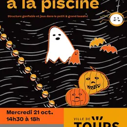 Animation Halloween en piscine