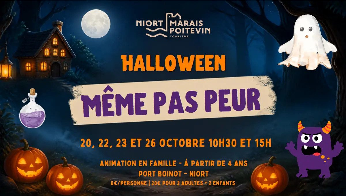 Animation  Halloween même pas peur  à Niort