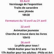 [Animation jeunesse]: cherche et trouve dans les livres