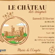 Animation : Le château des énigmes