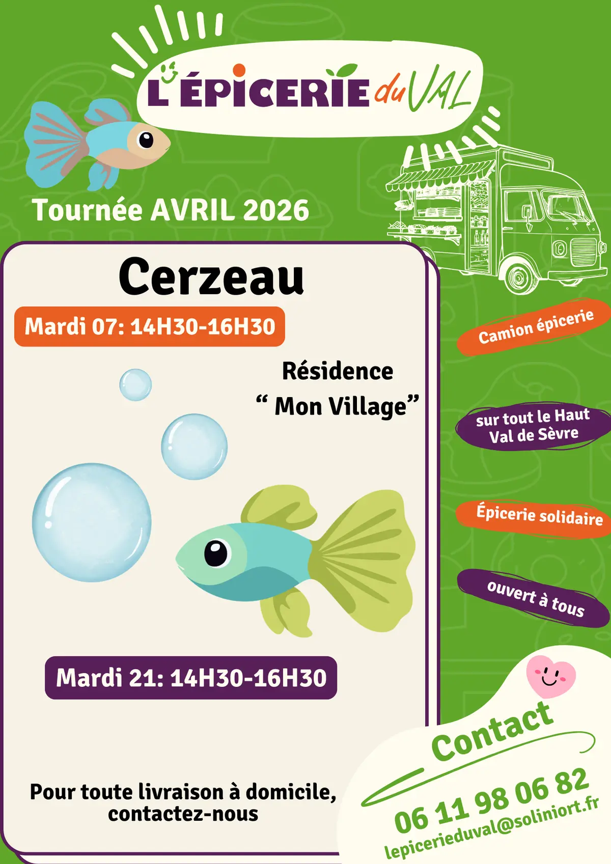 Animation locale - Epicerie du Val