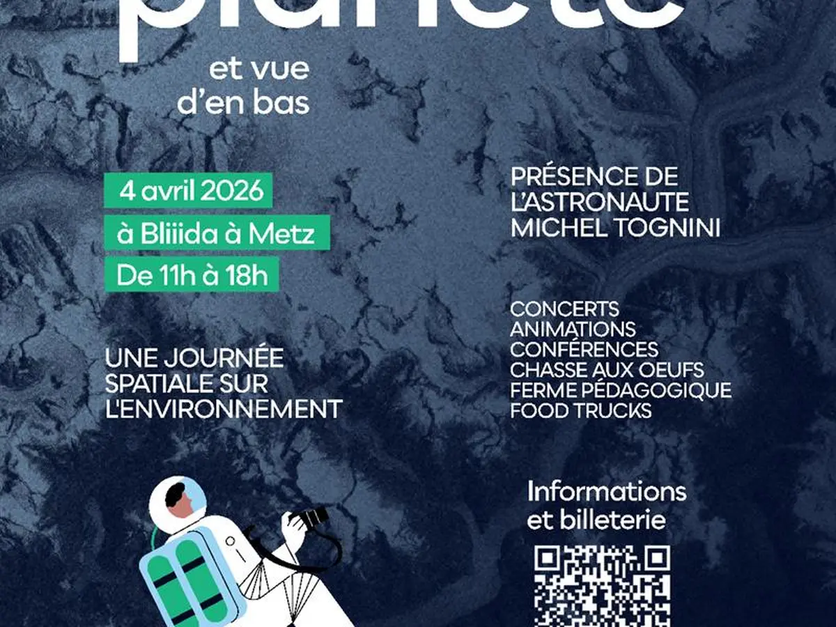 Animation - Ma planète vue d'en haut et vue d'en bas