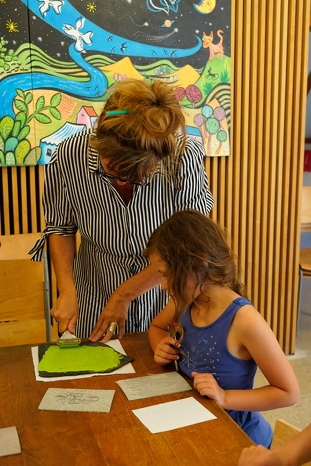 Animation pédagogique : L'architecture en pli