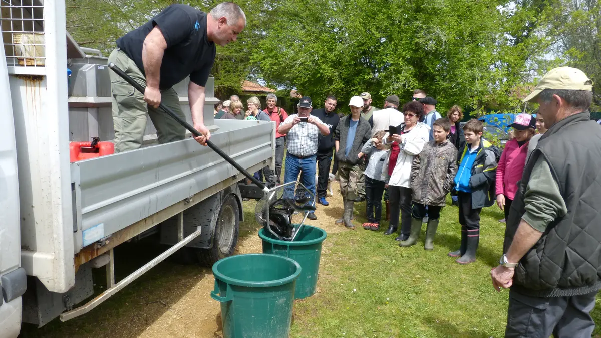 Animation printemps Pêche à l'étang de Moré