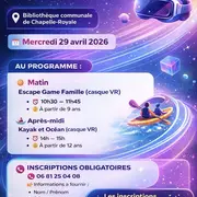 Animation réalité virtuelle à Chapelle-Royale