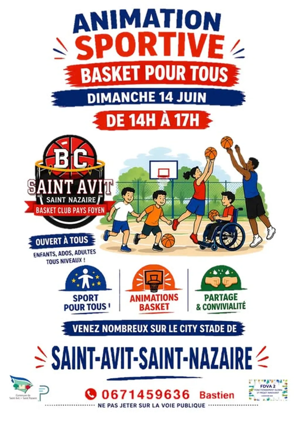 Animation sportive : Basket pour tous